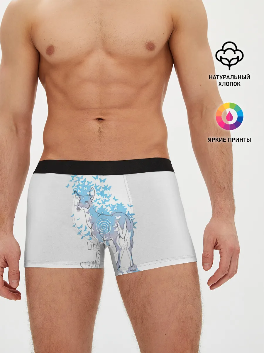 Мужские трусы боксеры / Life is Strange. Олень