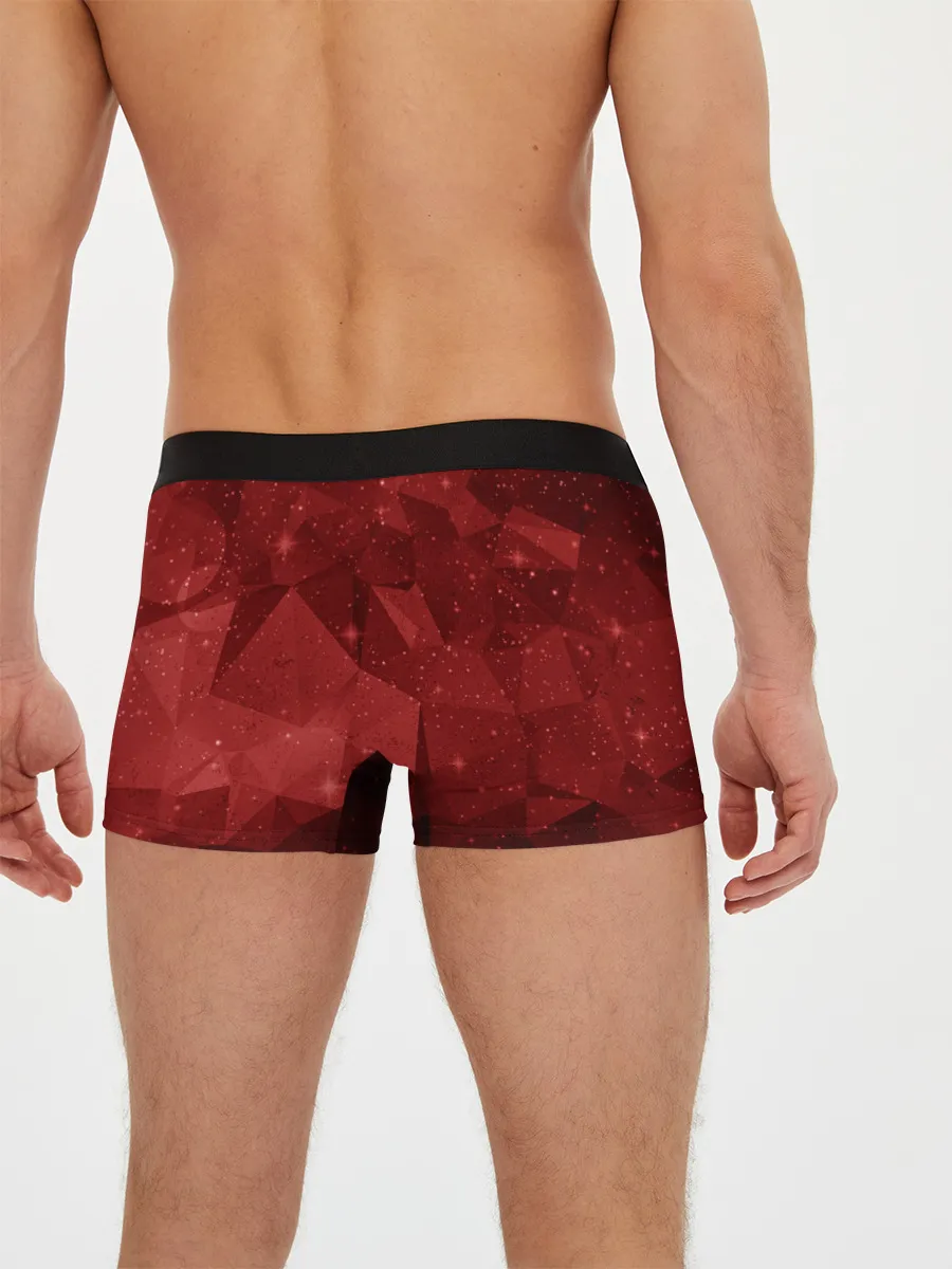 Мужские трусы боксеры / СССР Abstract Polygons