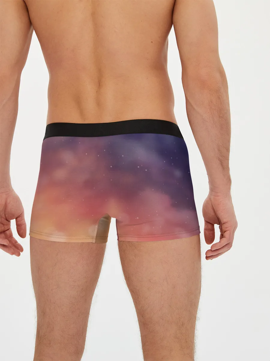 Мужские трусы боксеры / Абстракция Градиент Текстура
