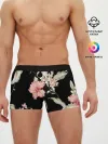 Мужские трусы боксеры / цветок абстракция