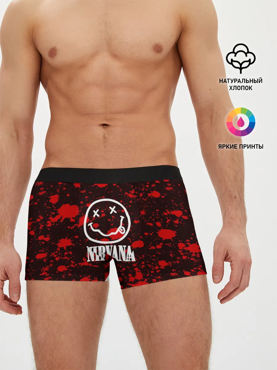 Мужские трусы боксеры / NIRVANA