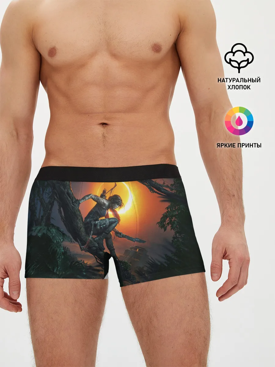 Мужские трусы боксеры / Shadow of the Tomb Raider
