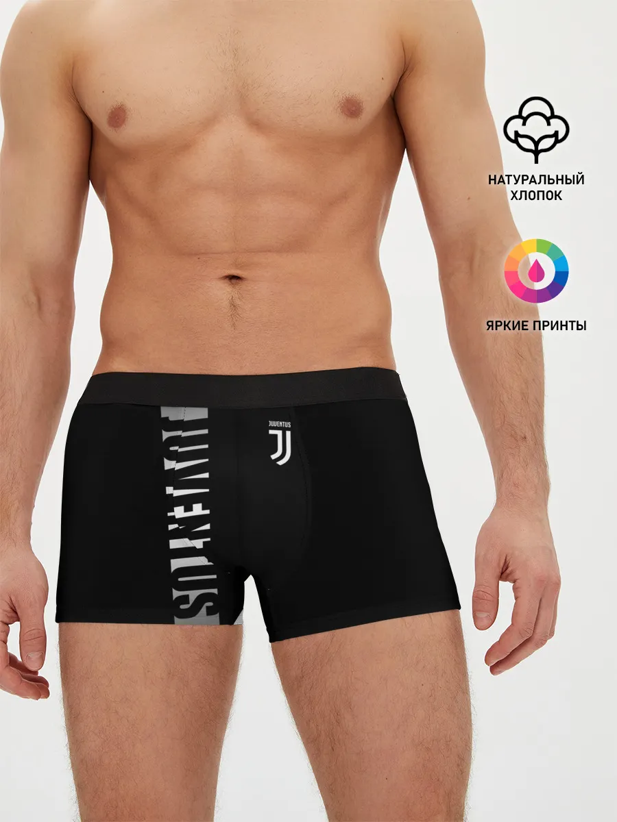 Мужские трусы боксеры / JUVENTUS / ЮВЕНТУС