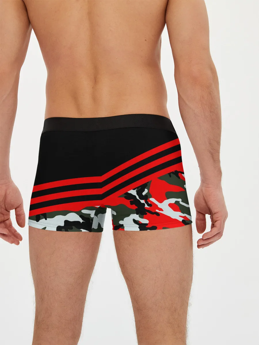 Мужские трусы боксеры / Камуфляж Полиция