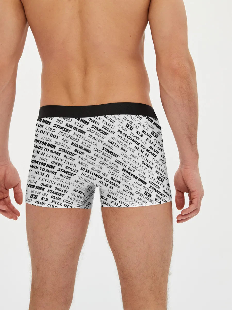 Мужские трусы боксеры / Рок не умрет