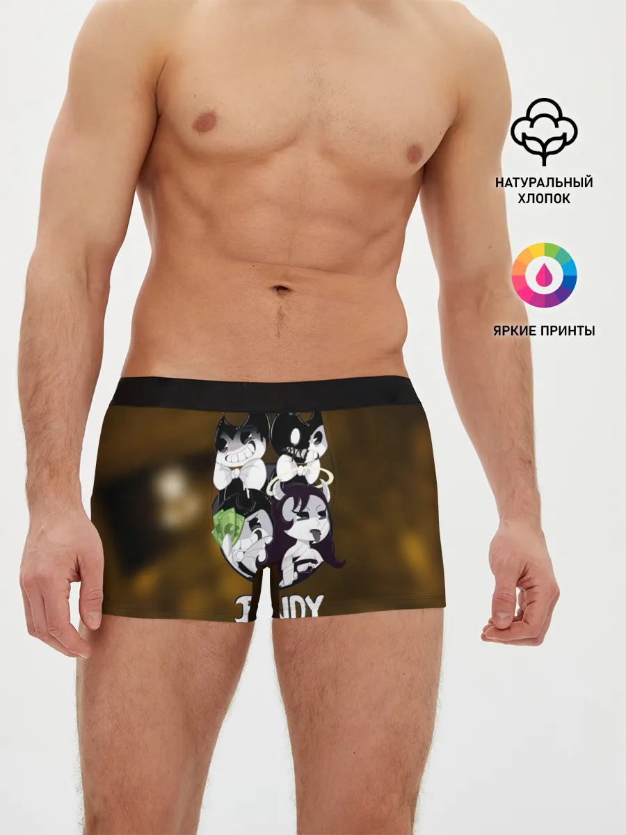 Мужские трусы боксеры / Bendy and the ink machine