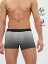 Мужские трусы боксеры / Серые полосы