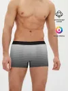 Мужские трусы боксеры / Серые полосы