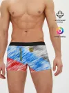 Мужские трусы боксеры / Российский флаг с гербом