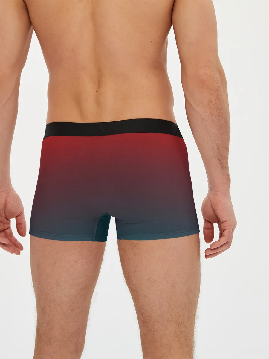 Мужские трусы боксеры / Алый