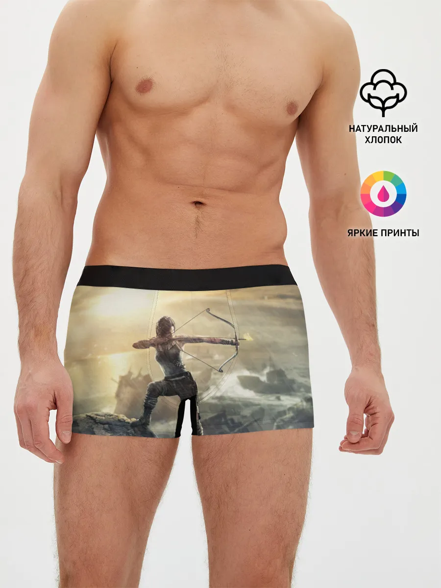 Мужские трусы боксеры / Tomb raider