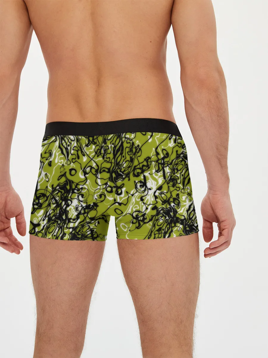 Мужские трусы боксеры / Santa Muerte