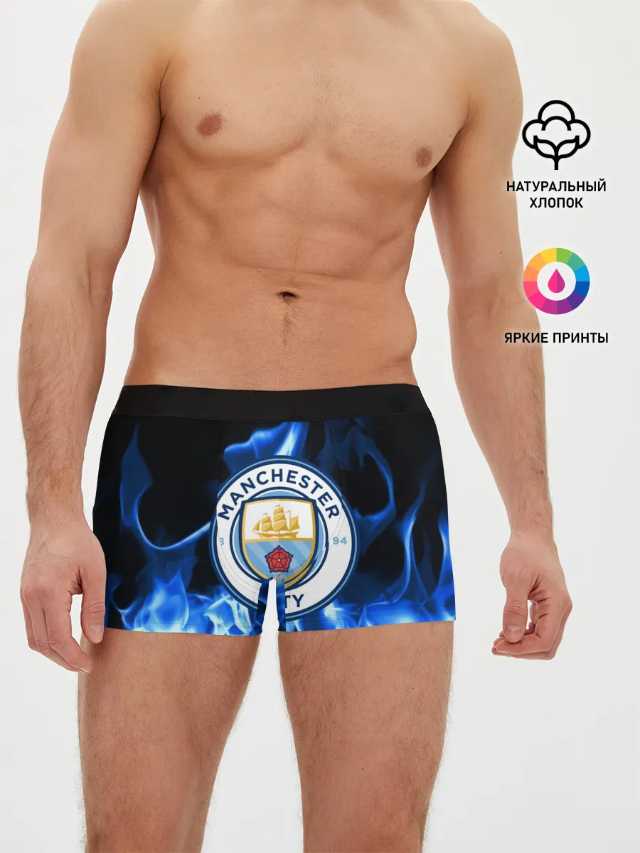 Мужские трусы боксеры / MANCHESTER CITY