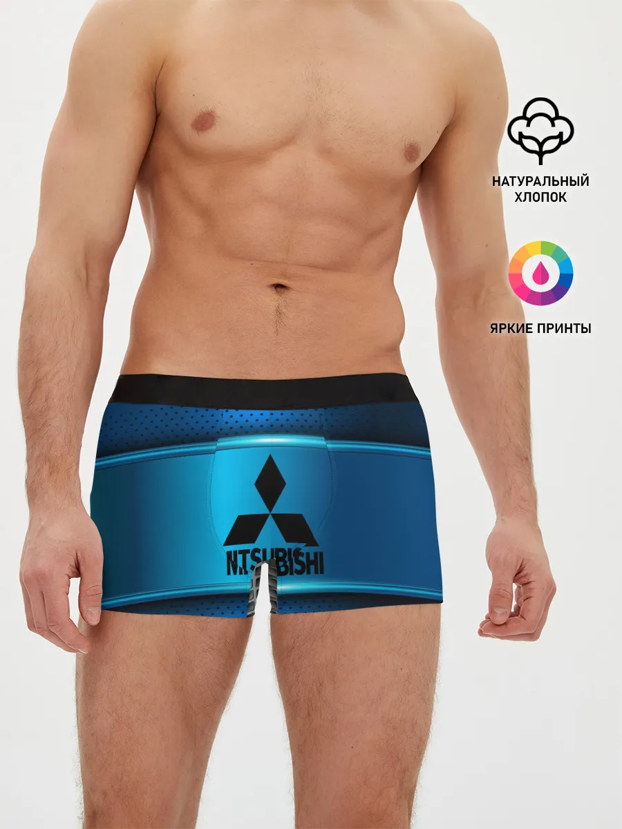 Мужские трусы боксеры / MITSUBISHI sport collection