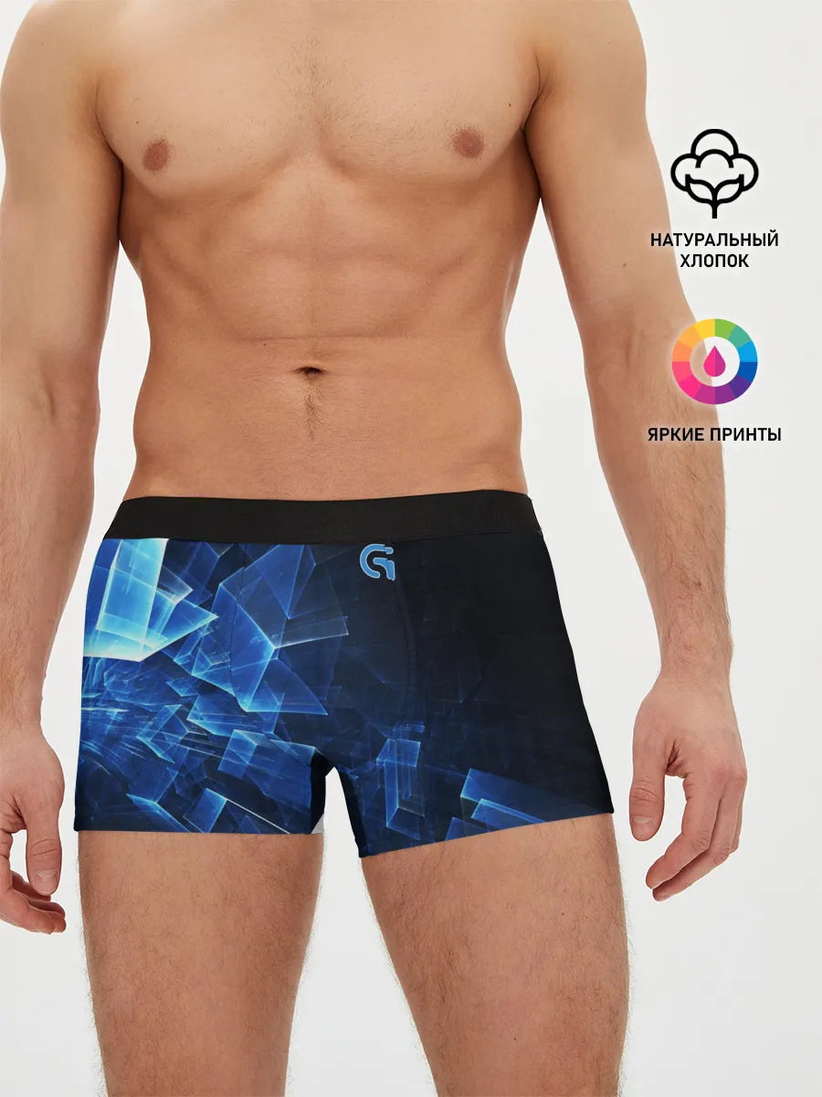 Мужские трусы боксеры / GEOMETRY.