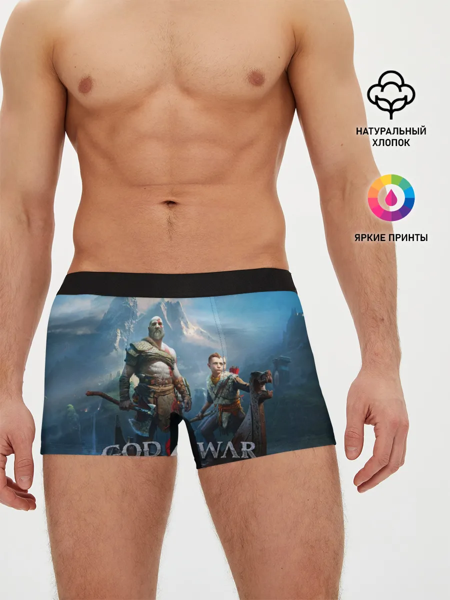 Мужские трусы боксеры / God of War