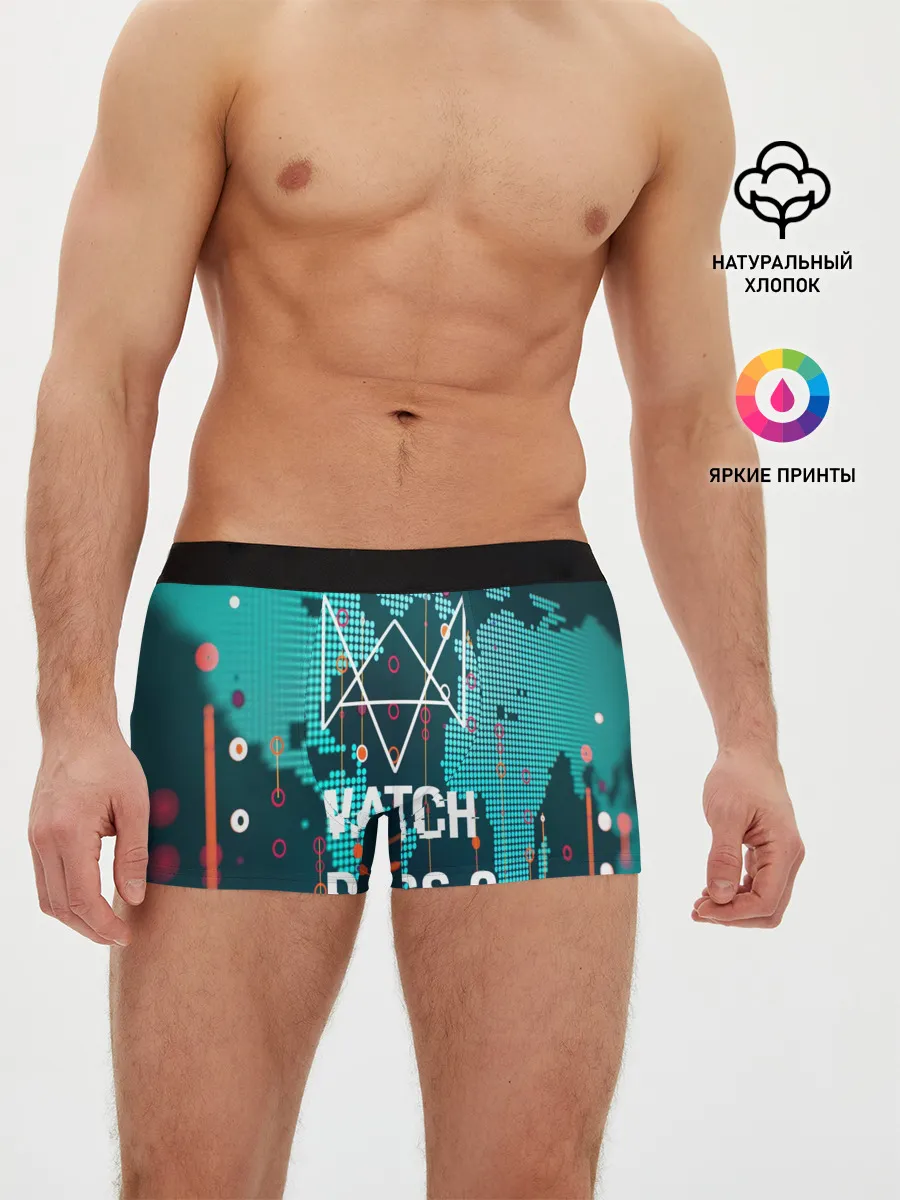 Мужские трусы боксеры / Watch Dogs 2 NETWORK HACK