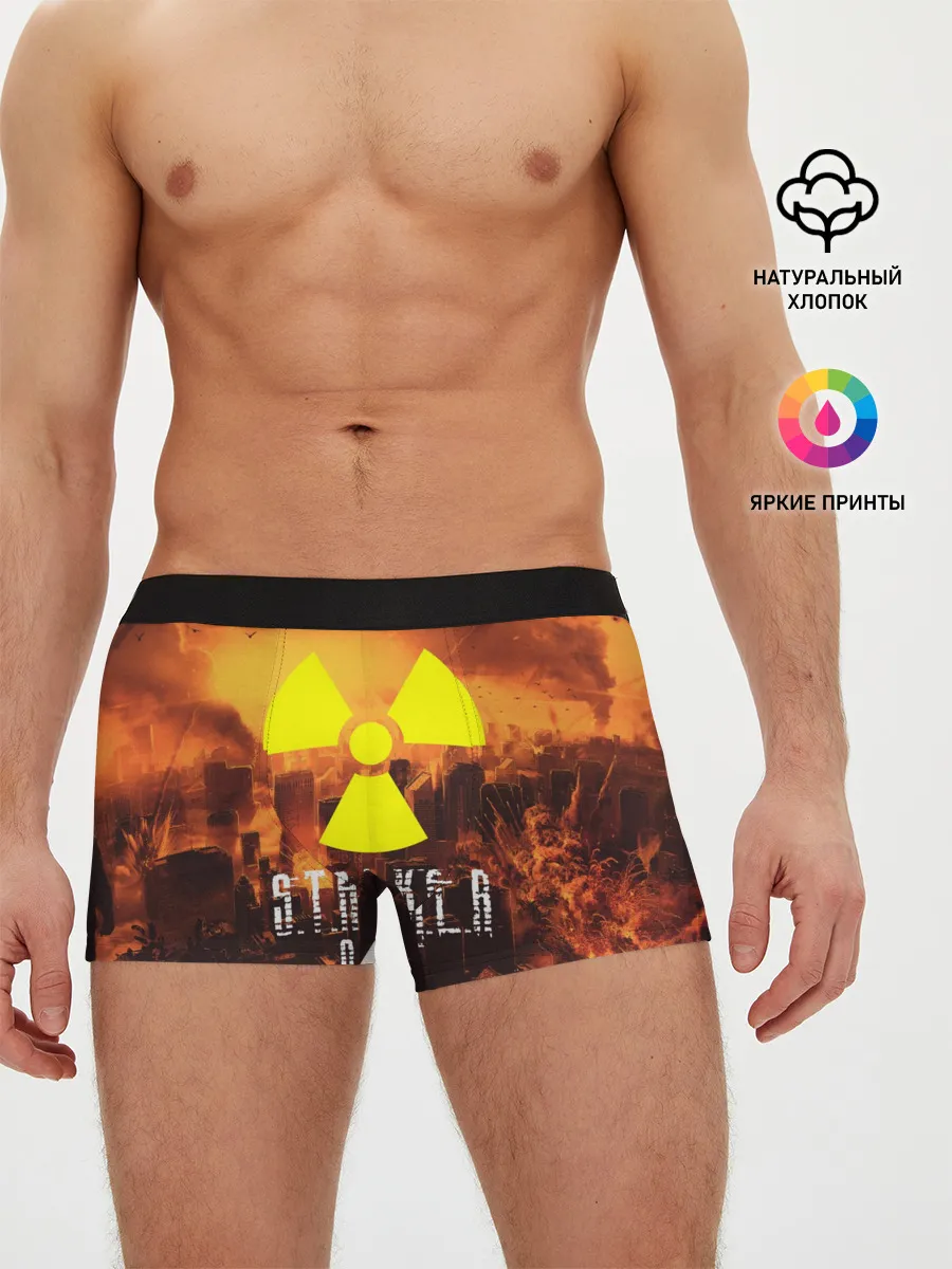 Мужские трусы боксеры / S.T.A.L.K.E.R Олег