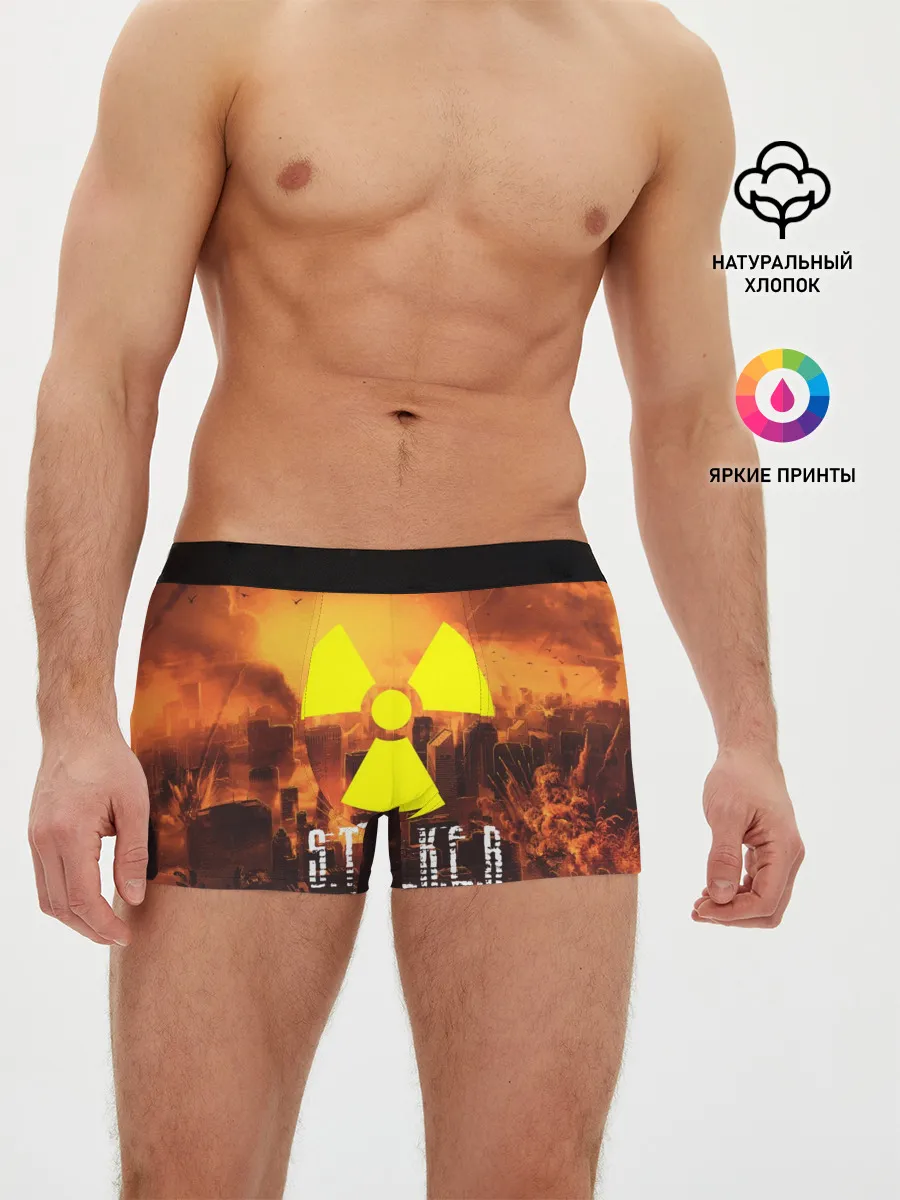 Мужские трусы боксеры / S.T.A.L.K.E.R Кирилл