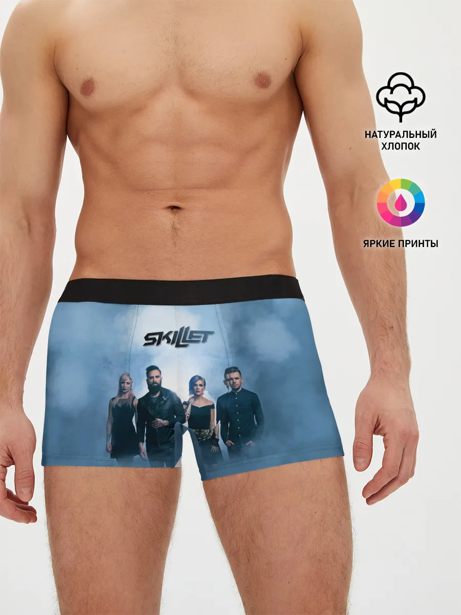 Мужские трусы боксеры / Skillet