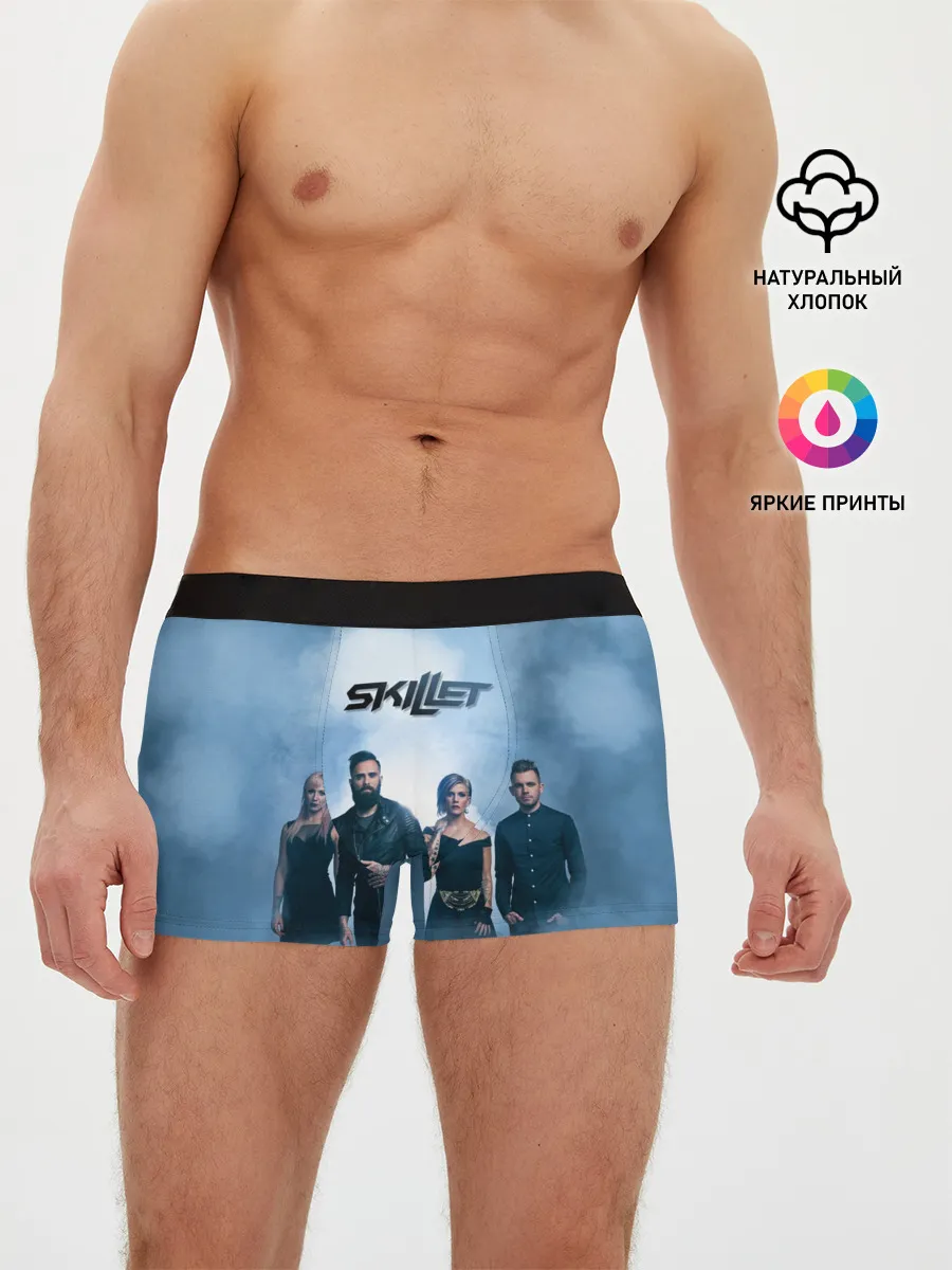 Мужские трусы боксеры / Skillet
