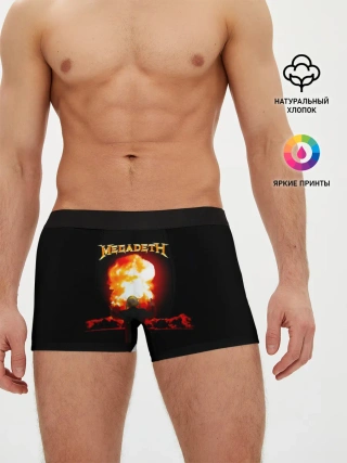 Мужские трусы боксеры / Megadeth