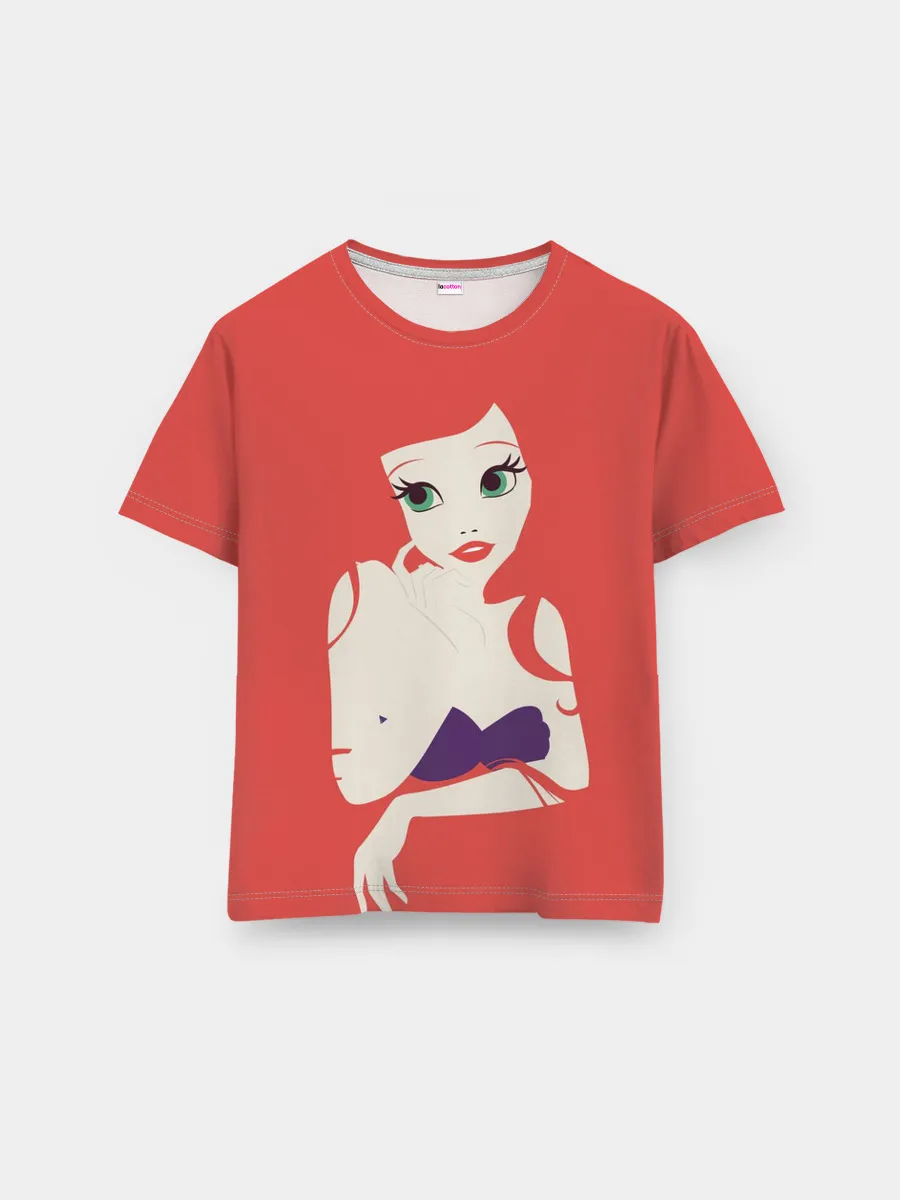 Мужская базовая футболка / Ariel the Mermaid