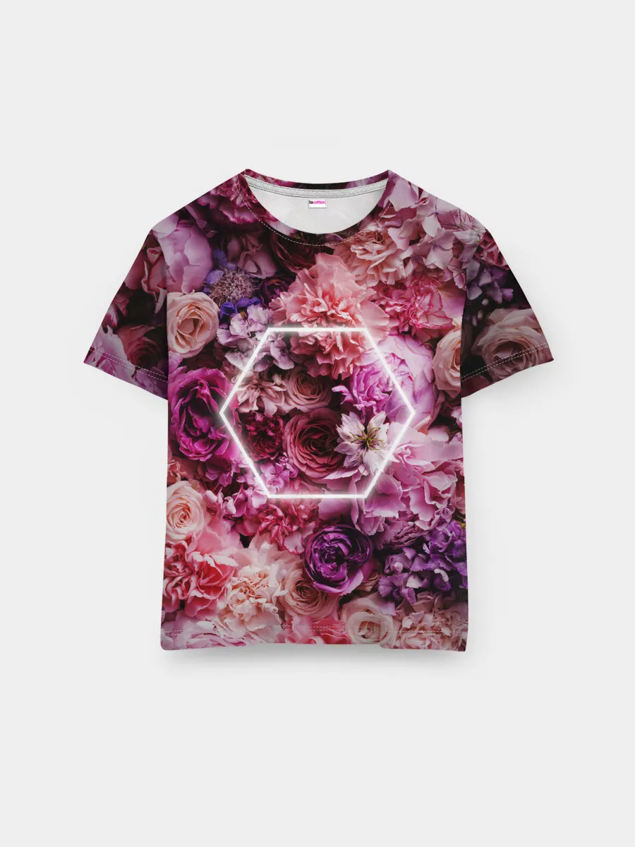 Мужская базовая футболка / ROSE | РОЗЫ