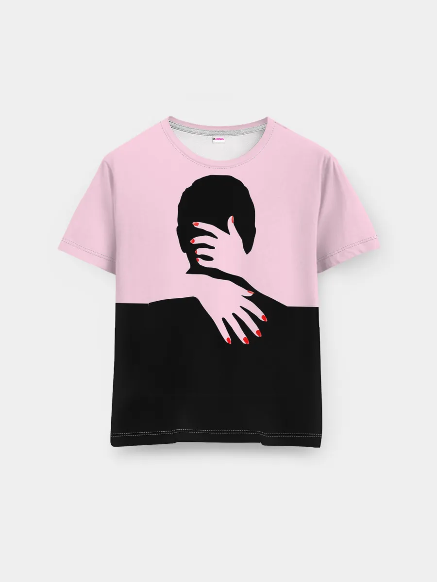 Мужская базовая футболка / Объятия и страсть