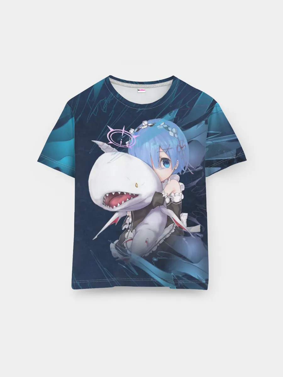 Мужская базовая футболка / Re: Zero. Жизнь с нуля