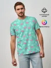 Мужская базовая футболка / Flamingo