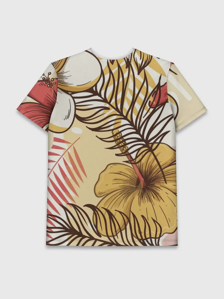 Мужская базовая футболка / Тропики