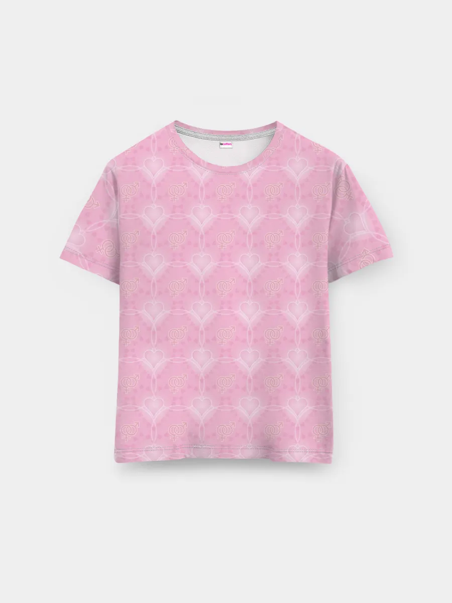 Мужская базовая футболка / Любовь