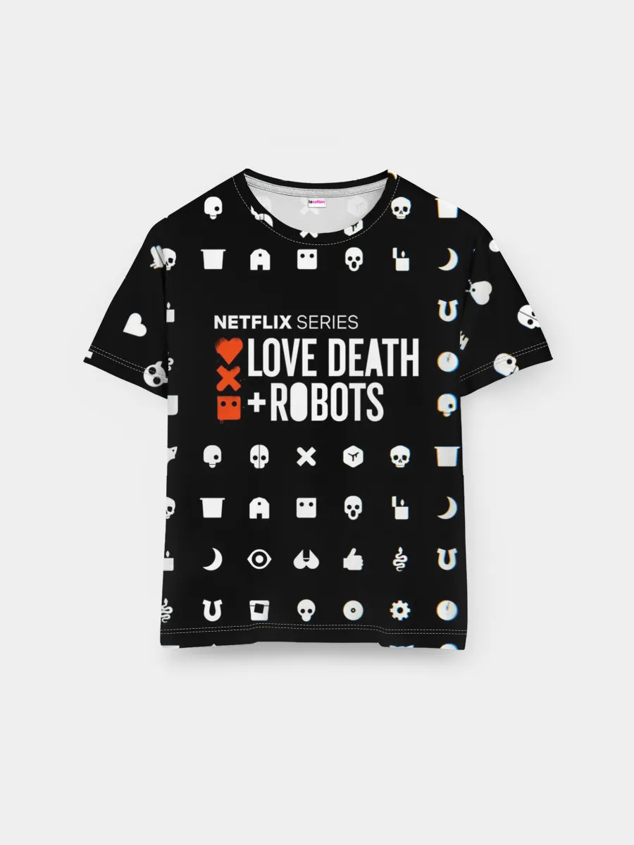 Мужская базовая футболка / LOVE DEATH + ROBOTS $$$