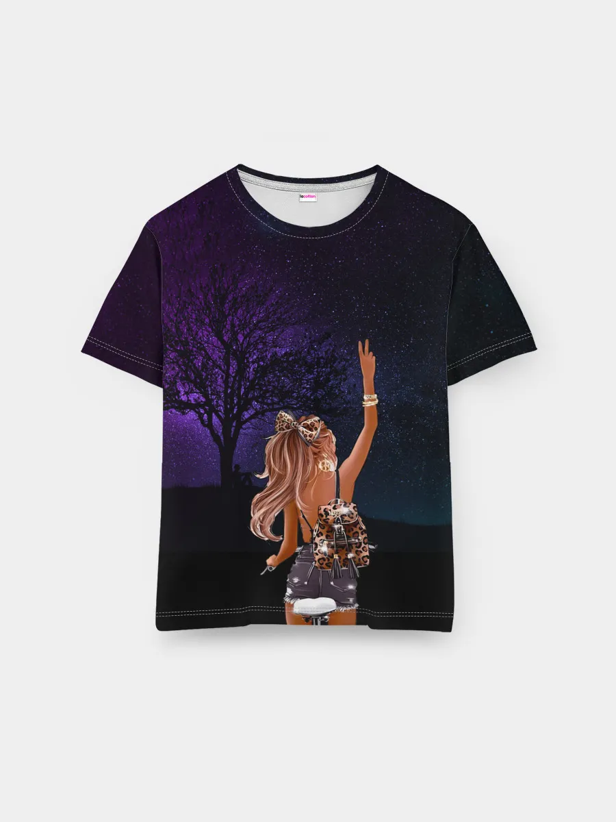 Мужская базовая футболка / Романтика