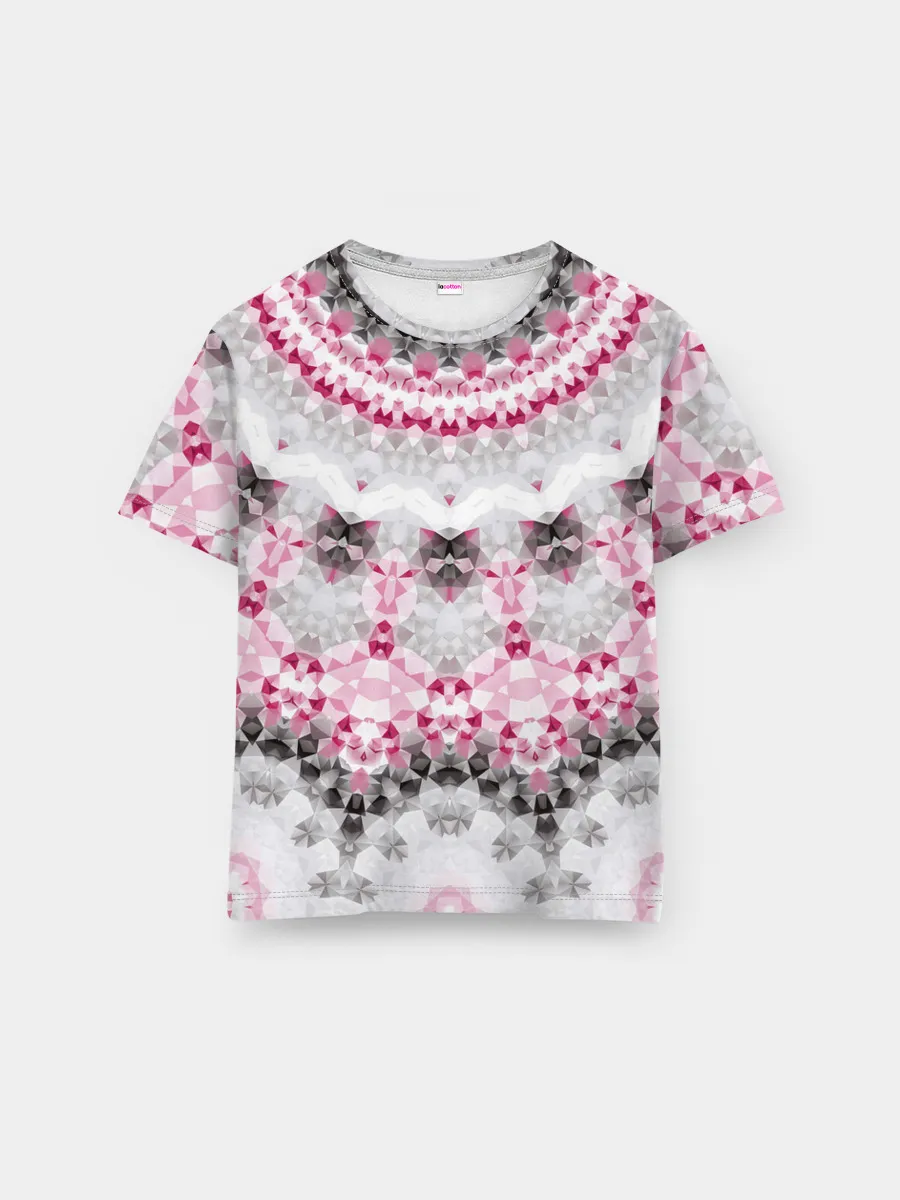 Мужская базовая футболка / Абстрактный современный фон