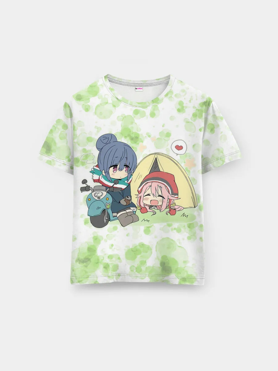 Мужская базовая футболка / Лагерь на воздухе