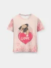 Мужская базовая футболка / Love Pug | Люблю мопса