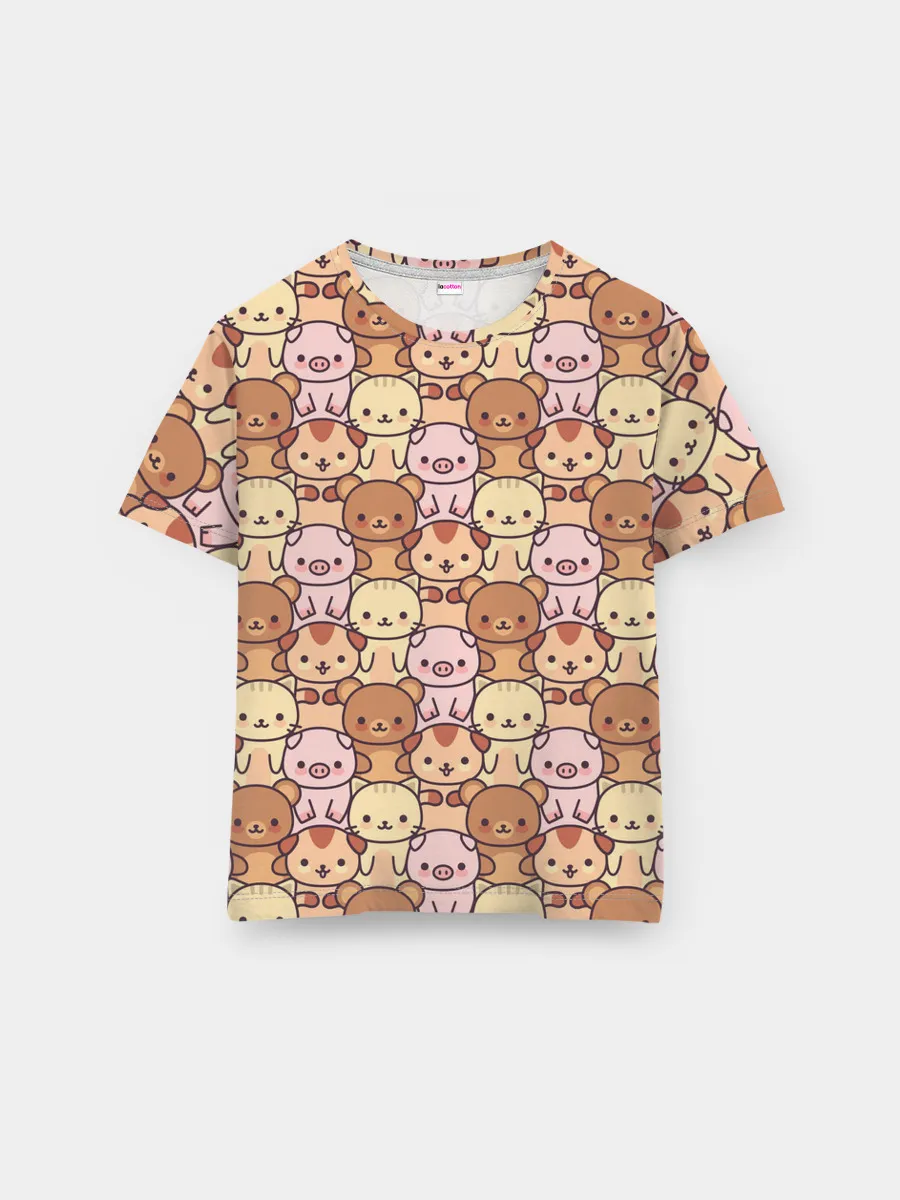 Мужская базовая футболка / Animals