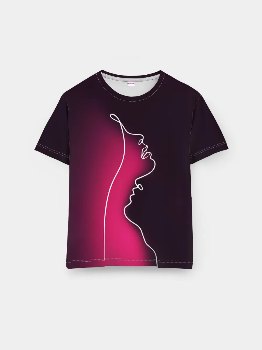 Мужская базовая футболка / Love