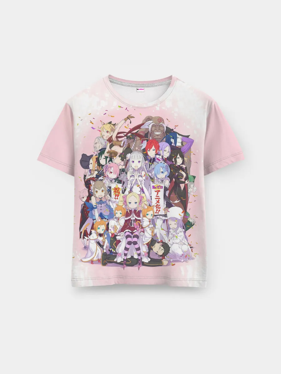 Мужская базовая футболка / RE:Zero