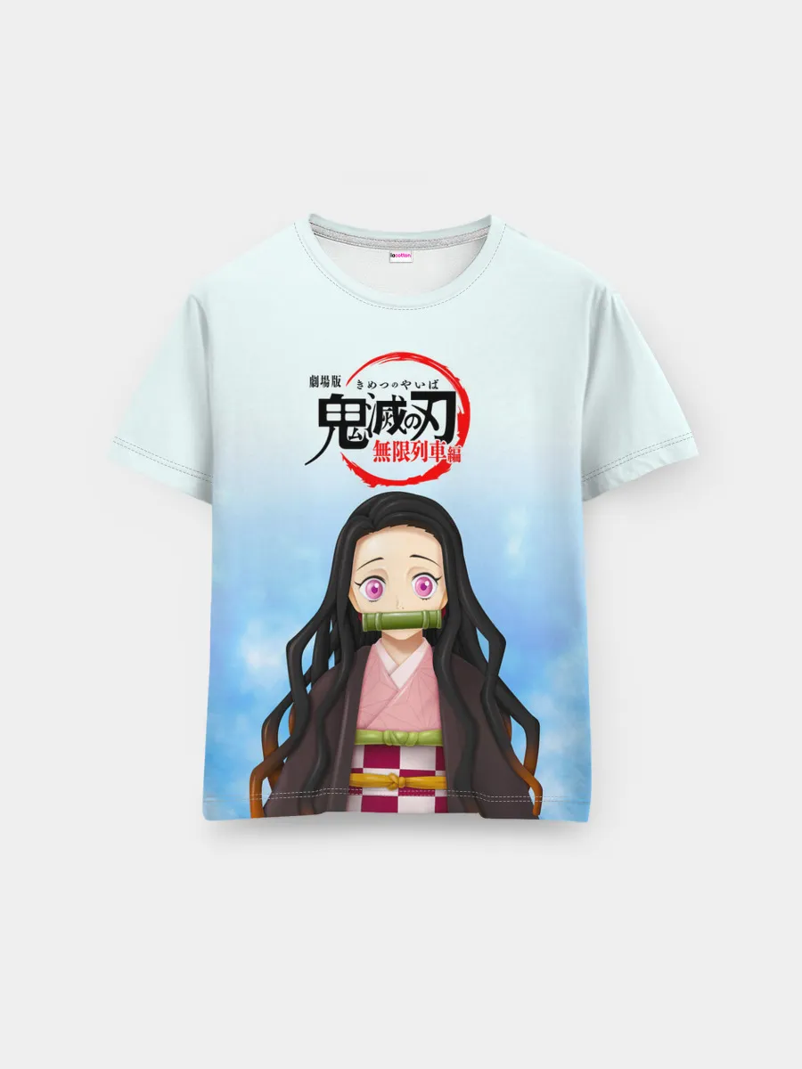 Мужская базовая футболка / Незуко Камадо Kimetsu no Yaiba