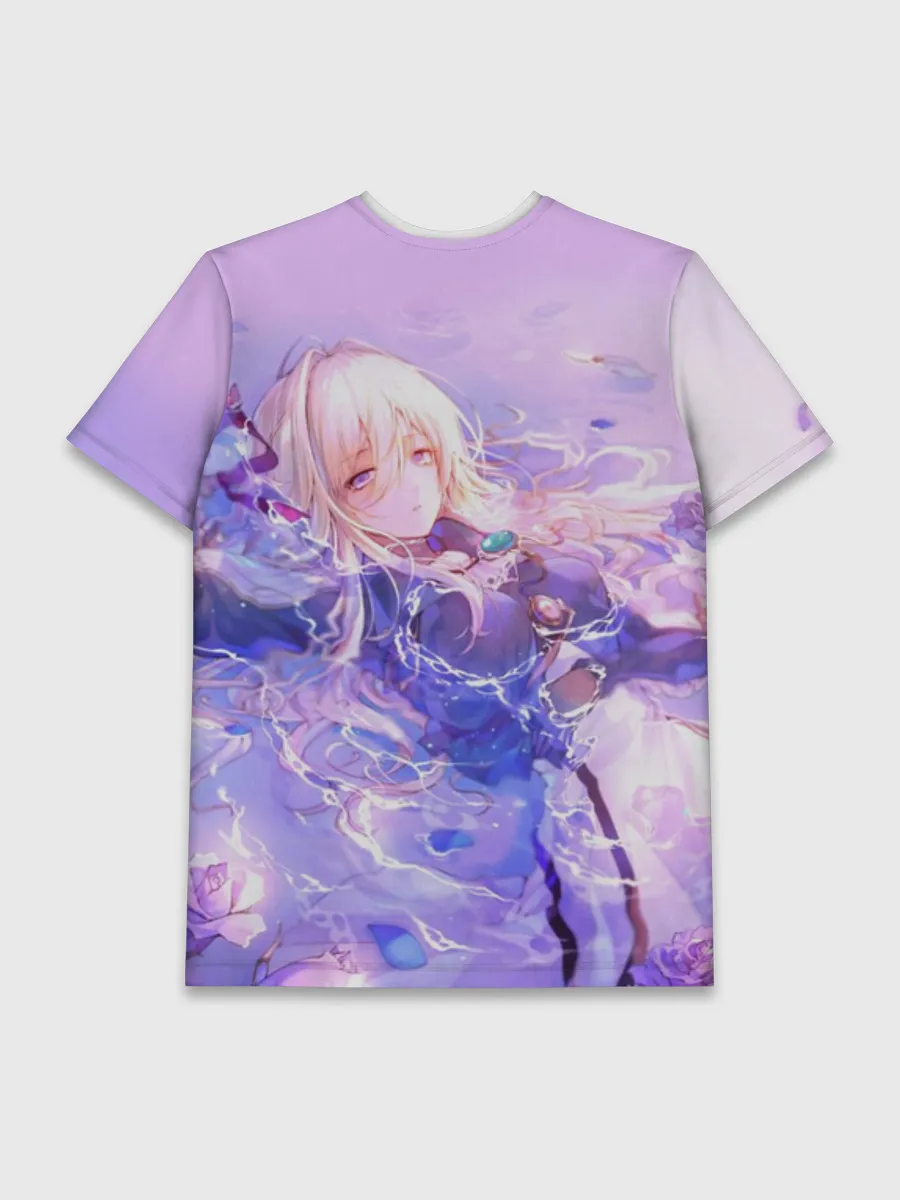 Мужская базовая футболка / Violet Evergarden