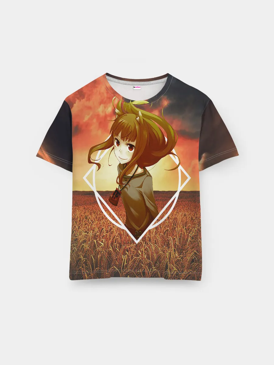 Мужская базовая футболка / Волчица Хоро