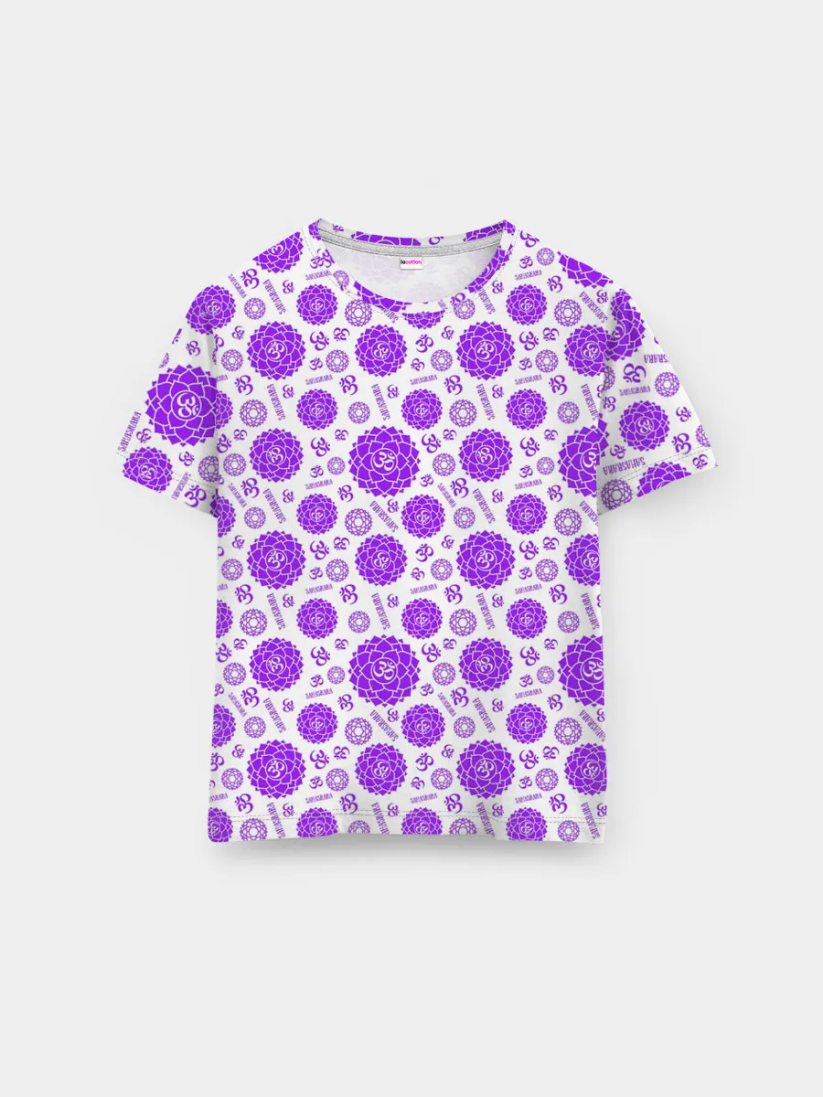 Мужская базовая футболка / Сахасрара