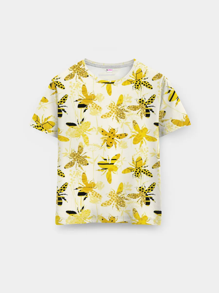 Мужская базовая футболка / Разные Пчелы