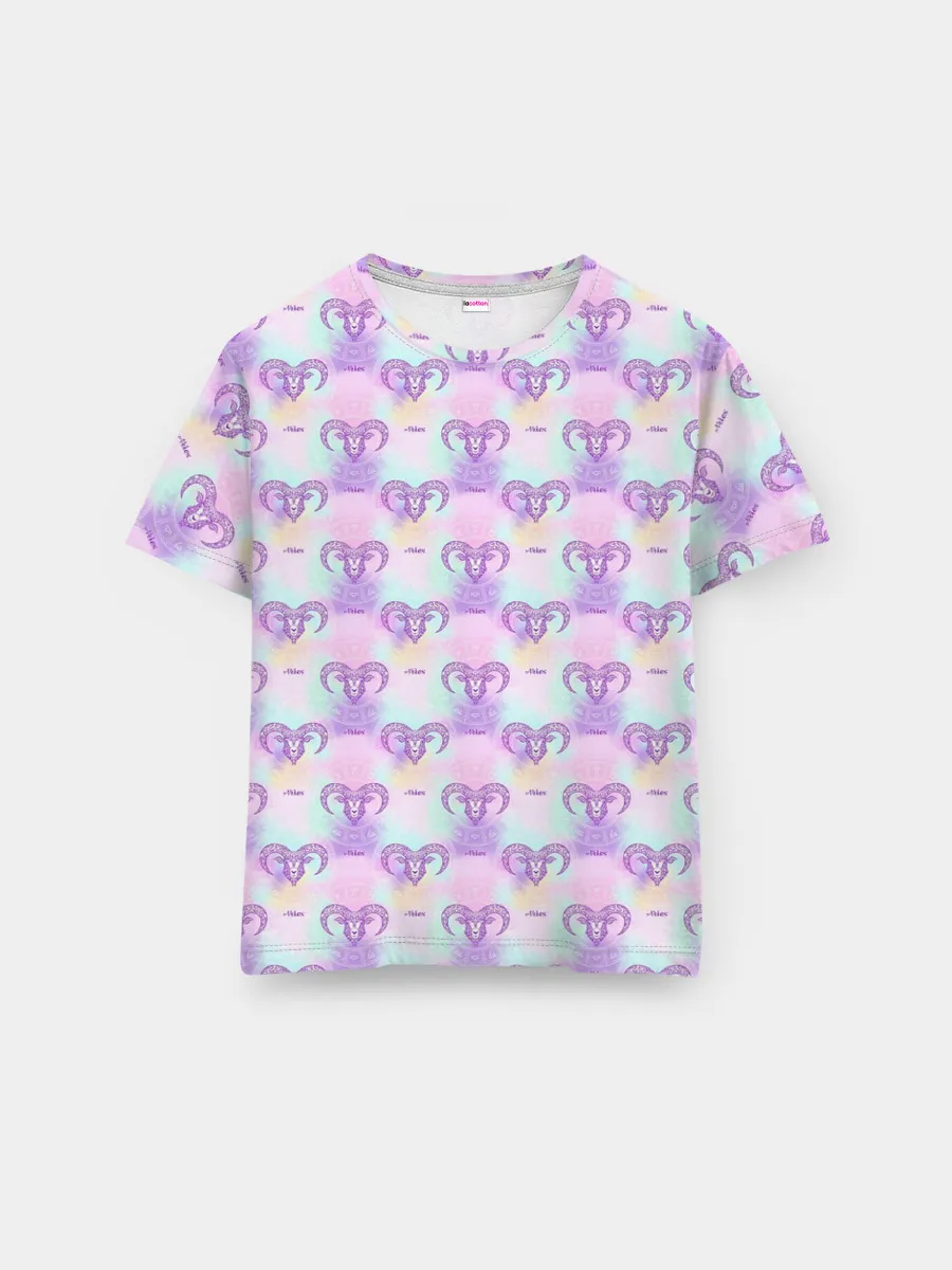 Мужская базовая футболка / Овен