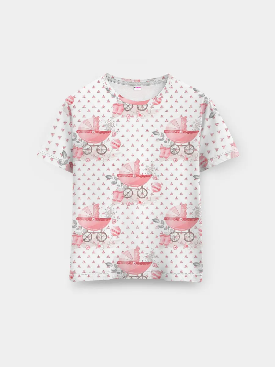 Мужская базовая футболка / Детская коляска