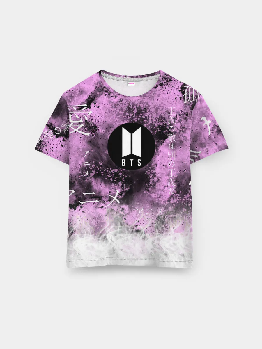 Мужская базовая футболка / BTS