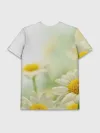 Мужская базовая футболка / Полевые ромашки